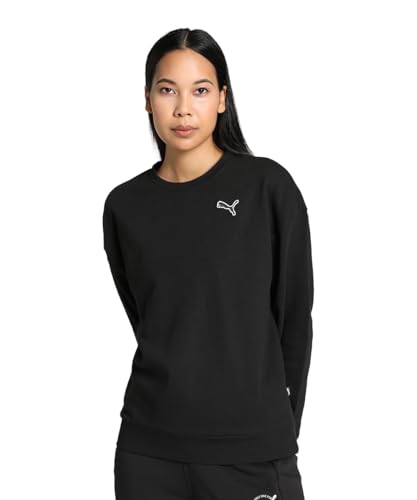 Image of PUMA Cotton Women Crew Neck Sweatshirt