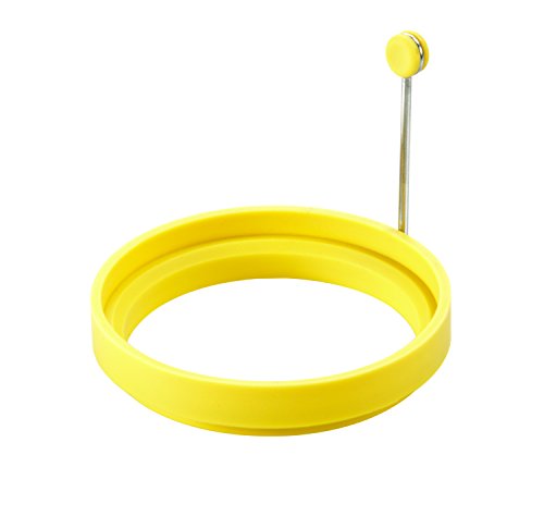 Comparison: Best Silicone Egg Rings 6 Lodge Silicone Egg Ring, Yellow