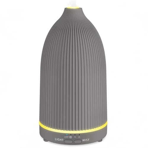 Image of URPOWER 100ML Essential Oil Diffuser Ultrasonic Cool Mist Humidifier with 7 LED Lights, Timer & Auto-Off Quiet Aromatherapy Scent Diffuser for Home Bedroom Office Relaxation