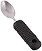 Sammons Preston Sure Grip Tablespoon, Stainless Steel Table Spoon with Thick Rubber Handle, Comfortable and Easy to Hold Silverware with Grips for Weak Grasp, 7.5" Long Utensil with Good Grips