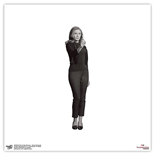 Poster Marvel WandaVision pour décorer un bureau de geek - Affiche murale Wanda Maximoff 30cm
