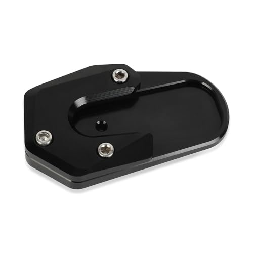 Plaque d'agrandissement de support latéral noir pour BMW R1250RS RT