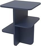 Forma geométrica simple, diseño multicapa, almacenamiento vertical, ahorro de espacio.