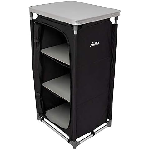 Andes Lightweight 3-Shelf Camping Cupboard Cover
