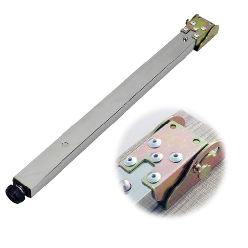 Pieds Table de Meubles en Acier Inoxydable 30-150 cm Pieds Bureau de Bar TéLescopiques Pliables, Pieds de Table à Manger Relevables Push-Pull, Pied de...