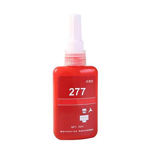 secruk Fijador de roscas de Resistencia Media - Fijador de roscas extraíble para Pernos M6-M19, sellador de Pegamento anaeróbico para Sujetar y Proteger Tornillos o Pernos para Que no se aflojen Cover