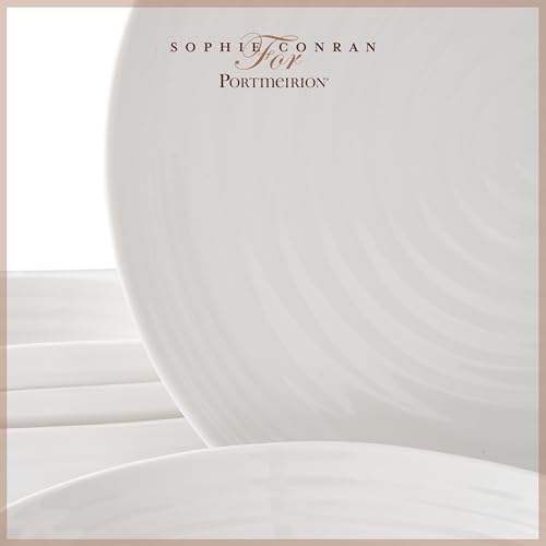 Portmeirion x Sophie Conran Porcelain Dinner Set for 4 – 12 Piece White Tableware with Plates, Bowls & Side Plates, Dinnerware for Everyday Meals and Special Occasions - Image 6