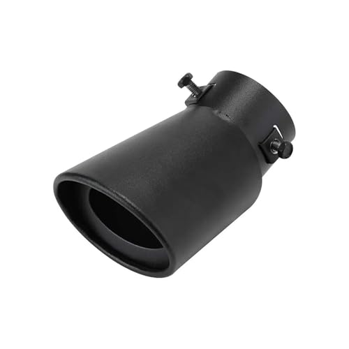 Punta de silenciador trasero de acero inoxidable de alta resistencia para Toyota Yaris negro mate