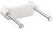Nail-On Plastic Staple for Romex Cable, 0.736" Width, 0.315" Height, White (Pack of 100)