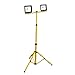 Produktbild 2X 50W LED Fluter Mit Teleskop Stativ Strahler Scheinwerfer IP65