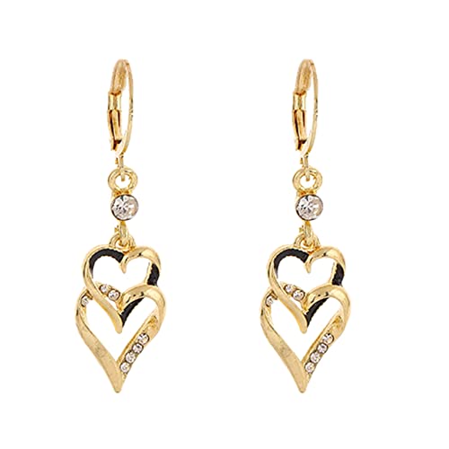 925 Sterling Silver Birthstone Dangle Earrings for Women Diamond ...