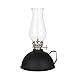 Produktbild Matte geölt Lampe mit Griff Eisenblech Öldose - Retro Mobil-Lampe Antike Kerzenkerze-Lampe for Heimnotfallcamping (7.48in) (Color : Black)