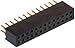 FCI 20021311-00016T4LF BOARD-BOARD CONN, RECEPTACLE, 16POS, 2ROW (50 pieces)
