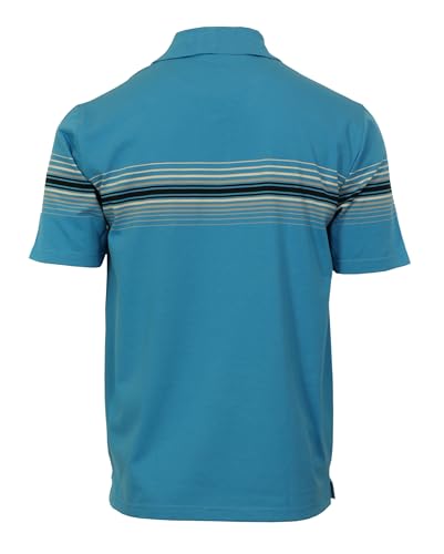 Gioberti Polo para Hombre con Rayas Múltiples y Bolsillo miniatura 2