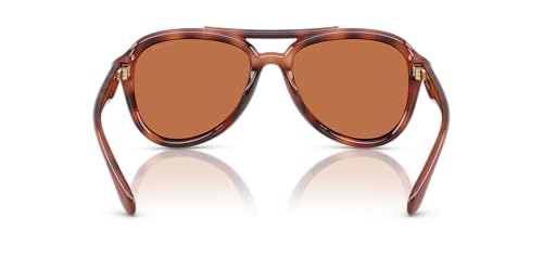 COACH Women's Hc8406u Sculpted C Hardware Universal Fit Aviator Sunglasses4