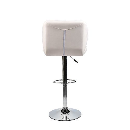 Artethys Bar Table And Chairs Set Of 3 – Heigh Adjustable Round Table And 2 Swivel White Pub Stools For Dining Room Home Kitchen Bistro(Set 7) #TOP6