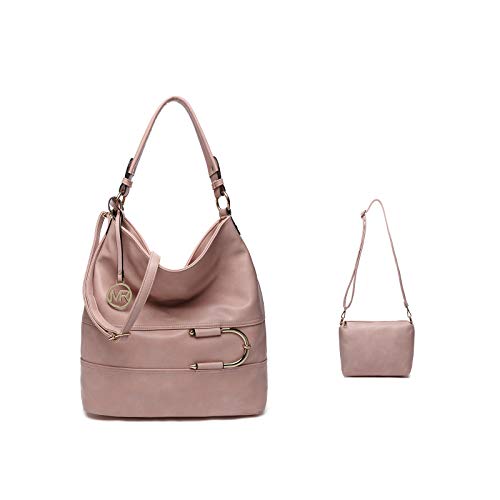 Fashion Hobo Bags for Women Large Capacity Shoulder Bags Faux Leather Cross-body Bags Designer Satchel Purses and Handbags Synthetic Bucket Bags