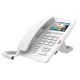 Audio HD con G.722 y Opus Fanvil H5W - Teléfono SIP (Wi-Fi, IP), Color Blanco