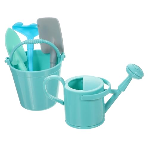 Totority Simulation Mini Sprinkler Rake Set Garden Tool Decorations for Home Themed Bonsai Decor 2 Sets