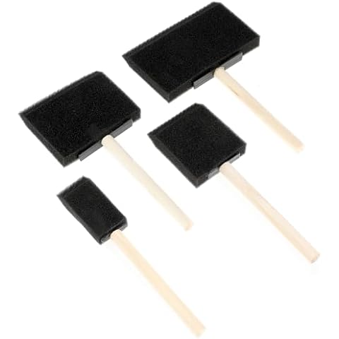 4Pcs Yolev Sponge Foam Brush Set Cover