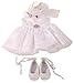 Produktbild Götz 3402601 Kombination Whiteness - Schneeweißchen Puppenbekleidung Gr. XL - 4-teiliges Bekleidungs- und Zubehörset für Stehpuppen von 45 - 50 cm
