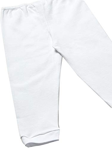 Culote para bebê Suedine, Up Baby, Bebê unissex, Branco Especial, P