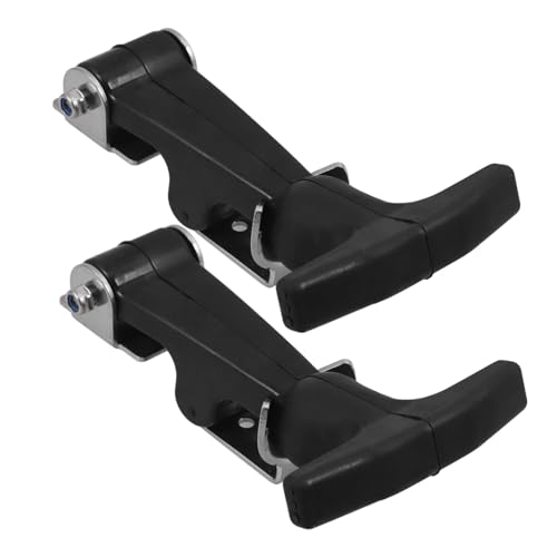 Alipis 2pcs Stainless Steel Boat Hatch Latch T-Handle Hasp Latch for Tool Box Hardware