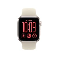 Apple Watch SE 3 GPS + Cellular, 40 mm Aluminiumgehäuse Polarstern – Ansicht 2
