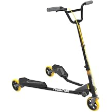 Yvolution Fliker Drift Scooter, 3-Wheels Wiggle, Foldable, Suitable for Kids and Adults Fliker C5