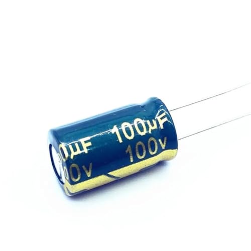 Condensateur électrolytique 100V 100UF basse impédance pour alimentation à découpage et audio
