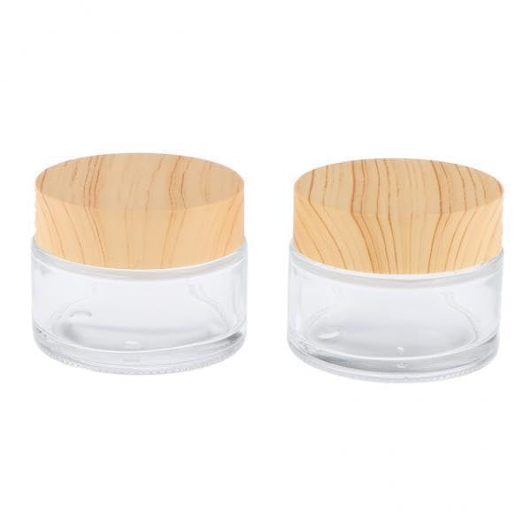 Bnf® 6x2 Pcs Makeup Pot Empty Cosmetic Jars Lotion Cream Gel Containers Clear 50g Health & Beauty Makeup Makeup Tools & Accessories Other Makeup Tools & Accs-image-21