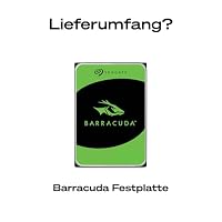 Seagate BarraCuda 1TB, Interne Festplatte HDD, 3.5 Zoll, 7200 U/Min, 64 MB Cache, SATA 6 Gb/s, silber, inkl. Data Rescue Service (ST1000DMZ14) – Ansicht 2