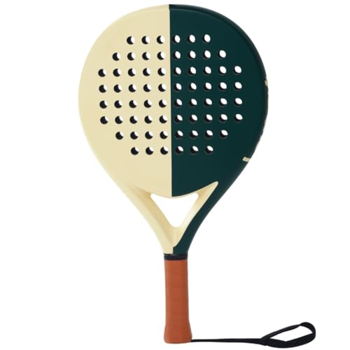 LAPAT Padel Racket with Cover Bag - Carbon Surface with EVA Memor...