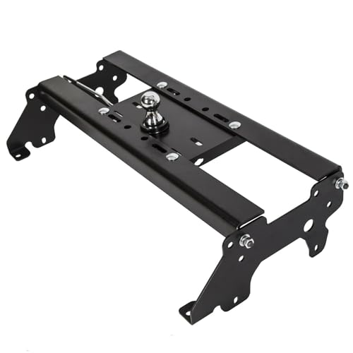 AEDNX for Dodge for Ram 1500 2006-2008 for Ram 2500/3500 2003-2010,for Ram 2500/3500 2011-2012 Complete Underbed Trailer Hitch Kit Assembly Steel Rear Black Powdercoat 9474-35 HL-111359