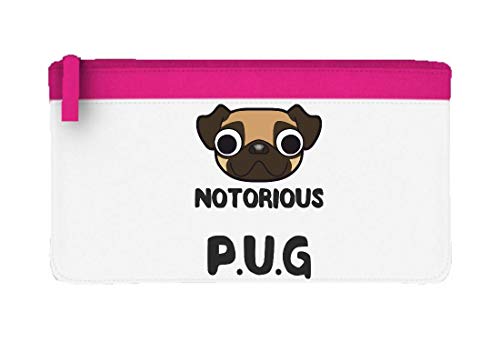 Notorious p.u.g Pug Parody Funny Flat Pencil Case