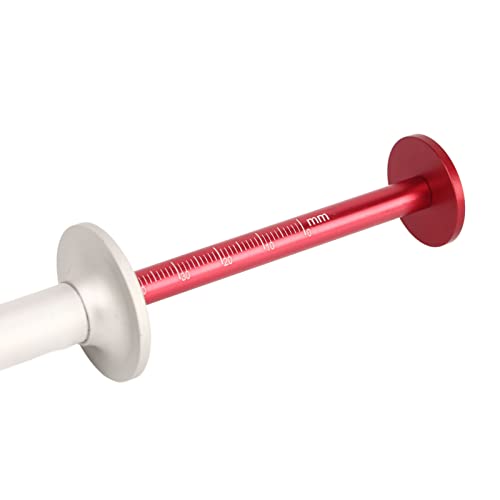 Zohisin schnelle Erkennung 40. 0×8. 0×4. 0 Bremsscheiben-Messwerkzeug 0 bis 45 mm, schnelle und genaue Erkennung der Dicke, Messlineal für Bremssättel für Motorräder