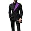 Black and Purple