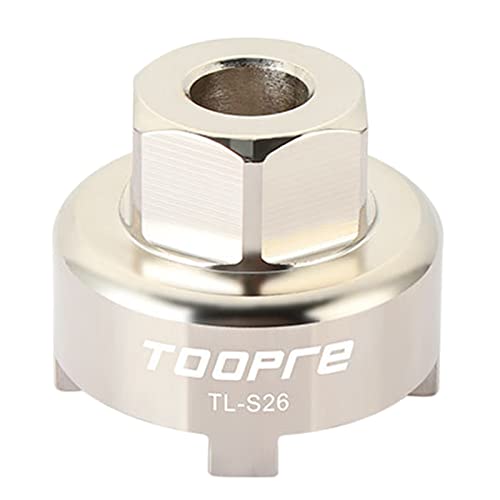 Lily Brown Carbon Steel Bicycles Single Speed Freewheel Removal Tool Essential Fixing Tool for Single Speed Flywheel Gear Removal Tool