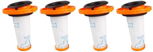 Zhanhai ZR009010 - Filtros lavables compatibles con -Rowenta X-Force para Flex 9.60 piezas de repuesto para aspiradoras, filtros HEPA para modelos Allergy RH2038WO, RH2037WO, RH2039WO (4 piezas)