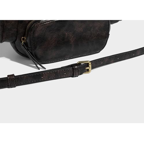 Image of Shoulder Purse for Women, Leather Women's Handbag Y2k Aesthetic Coquette Shoulder Bag Hobo Punk Trendy Ladies Purse