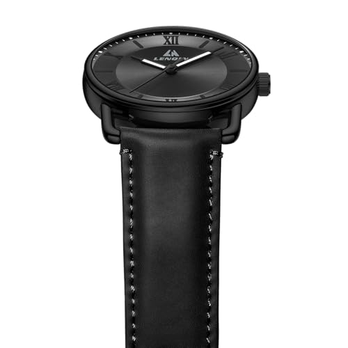 Image of LN LENQIN Mens Watches Unisex Military Sport Nylon Strap Stylish Luminous Fashion Analog Quartz Watch for Men Waterproof Army Tactical Casual Wristwatch