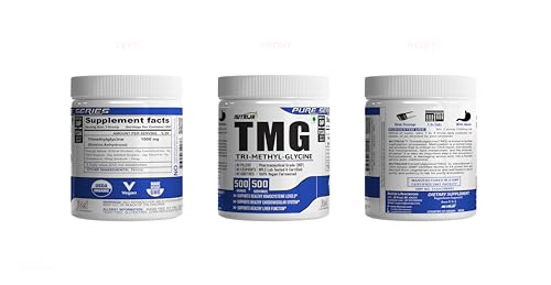 Nutrija-TRIMETHYLGLYCINE (TMG)(Betaine Anhydrous) - 500 grams