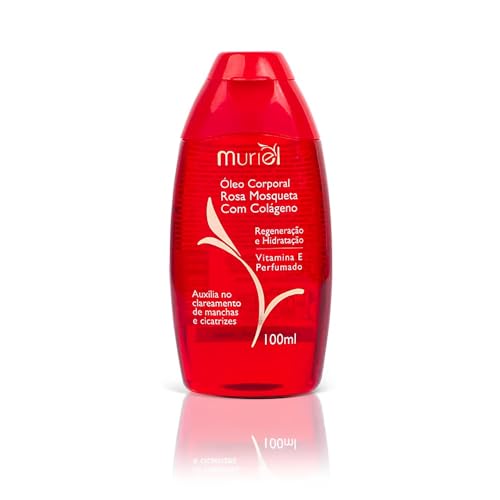 Óleo Corporal Rosa Mosqueta Com Colageno Muriel - 100ml