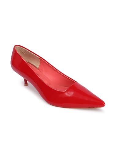 Image of Carlton London Women Comfortable Stiletto Heel Pointed Toe Slip On Fashion Shoes for Daily use, Office use, Casual use