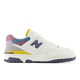 New Balance - 550 BB550PGB - BB550PGB - Biały, EUR, Biały i fioletowy, 42 EU