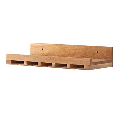 Soporte para botellas de vino de madera natural RUVOO miniatura 1