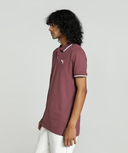 Image of Puma Men's Solid Slim Fit T-Shirt