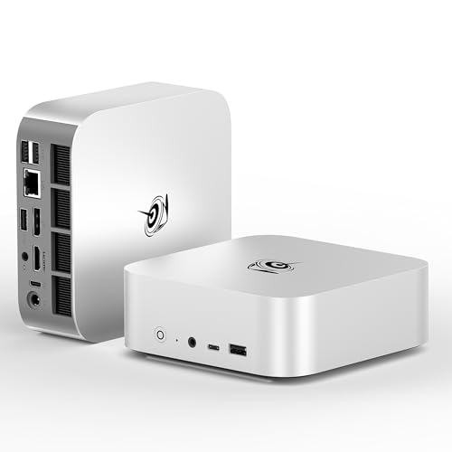 Image of Beelink SER10 MAX Mini PC, AMD Ryzen AI 9 HX 470(12C /24T,Up to 5.2GHz), AMD Radeon 890M Graphics, 32GB DDR5 1TB SSD, 10G LAN /USB4.0 /4K 240Hz Triple Display /WiFi6,BT5.2,Home /Office mini Computer