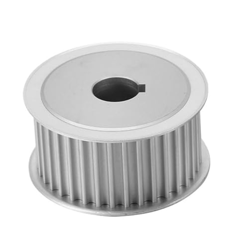 Poulie synchrone haute précision en aluminium type A avec engrenages et rainure de clavette