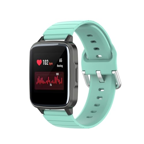 Tyogeephy Reemplazo Correa Compatible con Xiaomi haylou solar ls01 LS02 Willful SW021 ID205L/SW025 ID205S Smart Correa, Quick Release Silicona Correa para Mujeres Hombres
